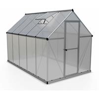 Praxis Palram serre Mythos zilver 5,7m² 185x305x208cm