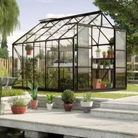 Vitavia Serre Uranus Maat 8300 Gepoedercoat Aluminium Zwart Esg 3mm