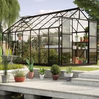 Vitavia Gewächshaus 'Uranus 11500' schwarz 3 mm ESG - 