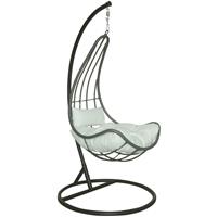 Home Deluxe Polyrattan Hängesessel CAMA I Hängestuhl, Hängekorb, Gartenliege - 