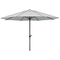 SCHNEIDER SCHIRME Schneider Sonnenschirm 'Adria', Ø 350 cm silbergrau