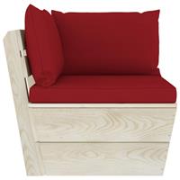 Bonnevie - Garten-Paletten-Ecksofa mit Kissen Imprägniertes Fichtenholz vidaXL626099