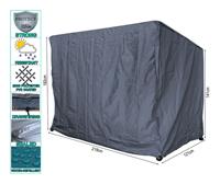Quick-Star Schutzhülle für Hollywoodschaukel Triumph 3 Sitzer 219x121x182cm Grau