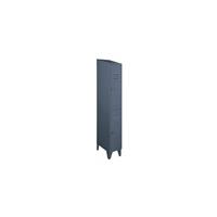 Wolf Stahlschrank mit Schrägdach, Abteile horizontal geteilt - Gesamtbreite 300 - 
