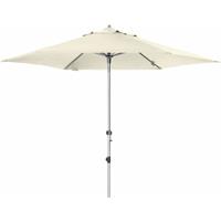 Doppler Sonnenschirm/ Kurbelschirm 'Expert 320 Auto Tilt' 320 cm, natur, Bezug aus 100% Polyester, Gestell aus Aluminium, 7,2 kg - 