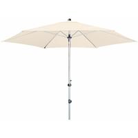 Doppler Sonnenschirm/ Kurbelschirm 'Expert 280 Auto Tilt' 280 cm, natur, Bezug aus 100% Polyester, Gestell aus Aluminium, 7,1 kg - 