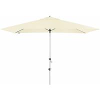 Doppler Sonnenschirm/ Kurbelschirm 'Expert 300 x 200 Auto Tilt' 300 x200 cm, natur, Bezug aus 100% Polyester, Gestell aus Aluminium, 7,3 kg - 