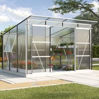 Vitavia Gewächshaus Freya 5900 aluminium eloxiert 6 mm HKP