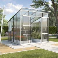 Vitavia Gewächshaus 'Freya 7600' aluminium eloxiert 6 mm HKP - 