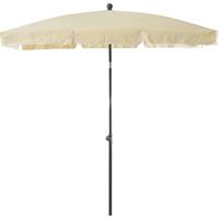 Outsunny Marktschirm Sonnenschirm Gartenschirm Balkonschirm Strandschirm knickbar - creme