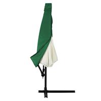 Schutzhülle Sonnenschirm für 3m Schirme Schirm Abdeckhaube Abdeckung Hülle Plane Ampelschirm grün, für 3.5m Schirm - 