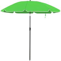 SONGMICS Strandparasol met UPF 50+ UV-bescherming, Groente / &Oslash; 160 cm