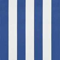 VIDAXL Einziehbare Markise 100x150cm Blau Weiß