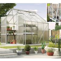 Vitavia Broeikas Jupiter Maat 6700 Geanodiseerd Aluminium Polycarbonaat Beglazing (hkp) 4mm