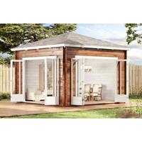 Alpholz Tuinhuis Sunshine ISO met grote vouwdeur