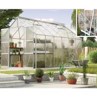 Vitavia Broeikas Jupiter Maat 9900 Geanodiseerd Aluminium Polycarbonaat Beglazing (hkp) 4mm