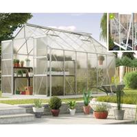 Vitavia Broeikas Jupiter Maat 9900 Geanodiseerd Aluminium Polycarbonaat Beglazing (hkp) 6mm