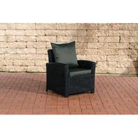 CLP Sessel Fisolo 5mm Rundrattan-rund_schwarz-Anthrazit