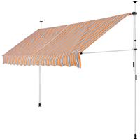 Detex Klemluifel Oranje/Zwart/Wit 250cm