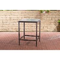 CLP Tisch Alia 5mm-rund/braunmeliert