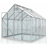 Vitavia Gewächshaus 'Meridian 2 6700' aluminium 6,7 m² 3 mm ESG - 