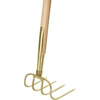 Ideal Dunghacke 4 Zinken m Schienenzwinge - 