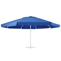 vidaXL Vervangingsdoek voor parasol 600 cm azuurblauw
