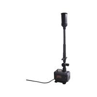 Mauk Springbrunnen Pumpe Tauchpumpe Wasserpumpe Gartenpumpe Teichpumpe Set - 55 W, 2000 l/h