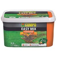 Compo gazonherstel meststof Easy Mix 2-in-1 100m² 2,2kg
