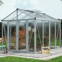 Vitavia Broeikas Zeus Comfort Maat 8100 Geanodiseerd Aluminium Polycarbonaat Beglazing 16mm