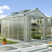 Vitavia Broeikas Zeus Comfort Maat 10000 Geanodiseerd Aluminium Polycarbonaat Beglazing 10mm