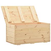 vidaXL Opbergbox 100x54x50,7 cm massief grenenhout