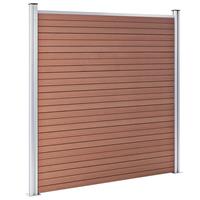 vidaXL Schutting 1045x186 cm HKC bruin