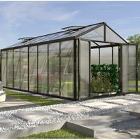Vitavia Broeikas Zeus Comfort Maat 15700 Zwart Gepoedercoat Aluminium Polycarbonaat Beglazing 16mm