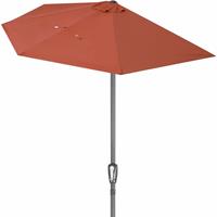 Kingsleeve Halve Parasol Terracotta UV-bescherming 80+