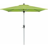 Doppler Sonnenschirm/ Kurbelschirm 'Active Auto Tilt 210 x 140' mit Höhenverstellung, 210 x 140 cm, fresh green, Bezug aus 100% Polyester, Stock aus