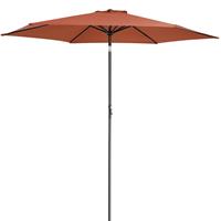 Kingsleeve Parasol Tahiti Terracotta &Oslash;300cm UV-bescherming 80+