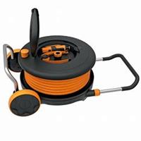 Fiskars Slanghaspel M met wielen incl. 20m tuinslang