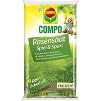 COMPO Rasensamen Spiel und Sport 5 kg für 250 m² - 