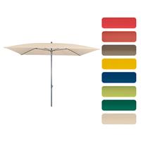 Doppler Sonnenschirm 'Sunline Waterproof' aus Stahl, 230 x 190 cm natur - 