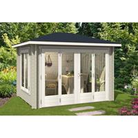 Carlsson Tuinhuis summertime-40 met grote vouwdeur