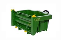 Rolly toys Traktoranhänger John Deere, Kippmulde, für Kinder von 3-10 Jahre - 