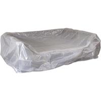 DEGAMO Abdeckhaube Loungeset 245x165x80cm, PE transparent