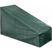 KINGSLEEVE Abdeckung Gartenliege PE Wasserabweisend Wetterfest Schutzhülle Sonnenliege Abdeckplane Plane Gartenmöbel Deckchair 144x57x92,2cm