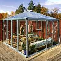 Vitavia Broeikas Fortuna 10200 Geanodiseerd Aluminium Gehard Veiligheidsglas (esg) + Polycarbonaat (hkp) 10mm