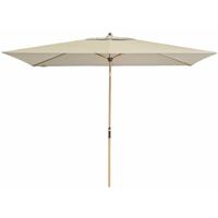 Doppler Sonnenschirm 'Alu Wood' 200 x 300 cm, natur, Bezug aus 100% Polyester, Gestell aus Aluminium, 6,6 kg