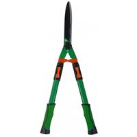 REKORD Teleskop-Heckenschere mit Wellenschliff ausziehbar Gartenschere Strauchschere