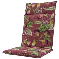 Madison kussens Tuinkussen hoge rug universal   Outdoor jasmijn bordeaux