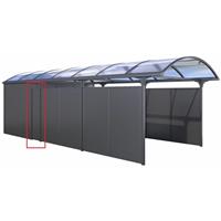 KGT Carport ℃Elbe℃ Seitenelement 'AVB' anthrazit 0,48 x 1,75 x 0,04 m (B x H x T) - 