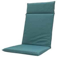 Madison kussens Tuinkussen hoge rug universal   Outdoor check sea blue